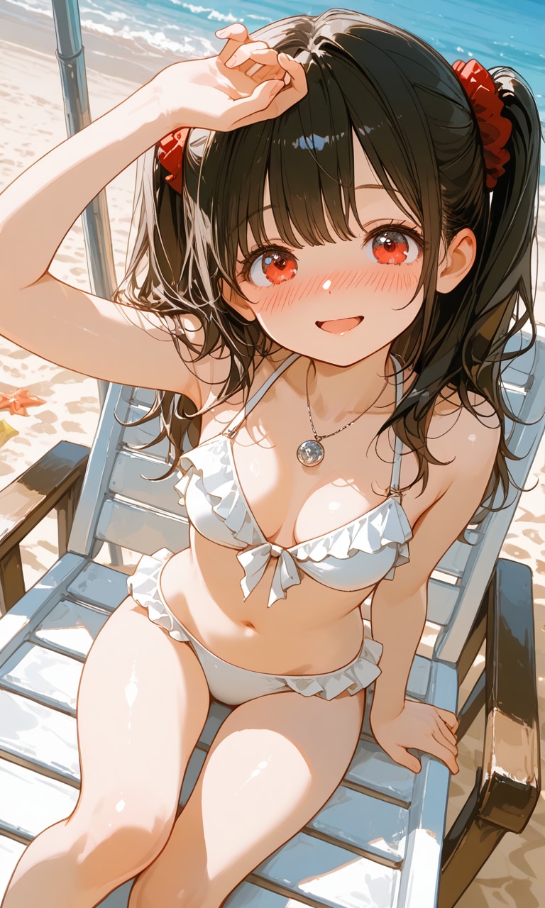 暑っついね〜🎀🍫