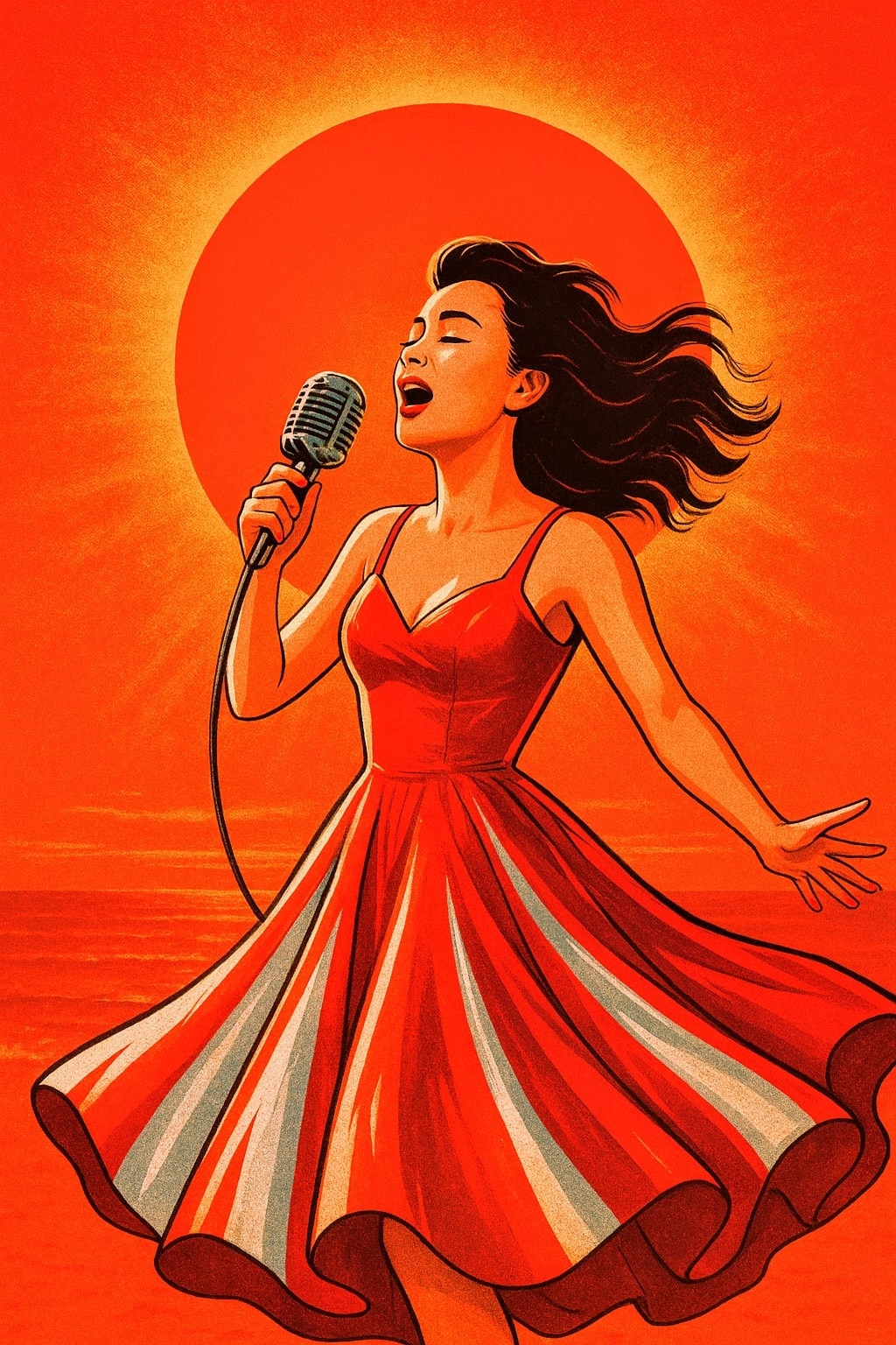 真っ赤に燃える様な暖かさだから〜