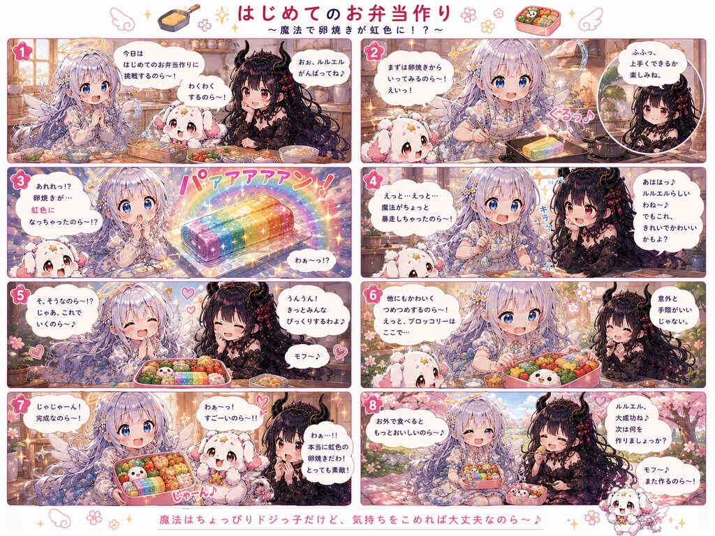 はじめてのお弁当作り