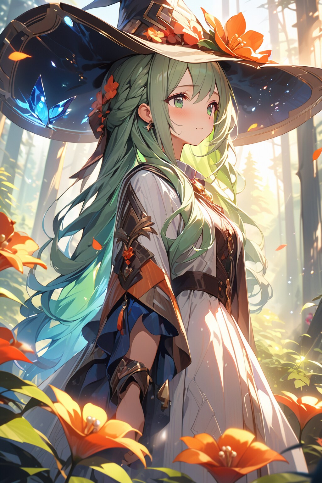 素敵な横顔(異世界の魔法使いVEGA) | の人気AIイラスト・グラビア