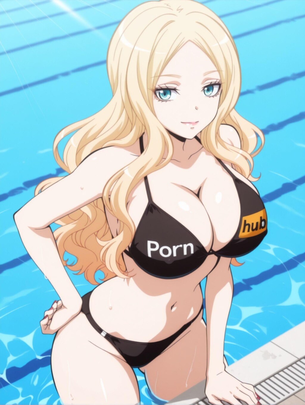 ビッチ先生×Pornhubビキニ