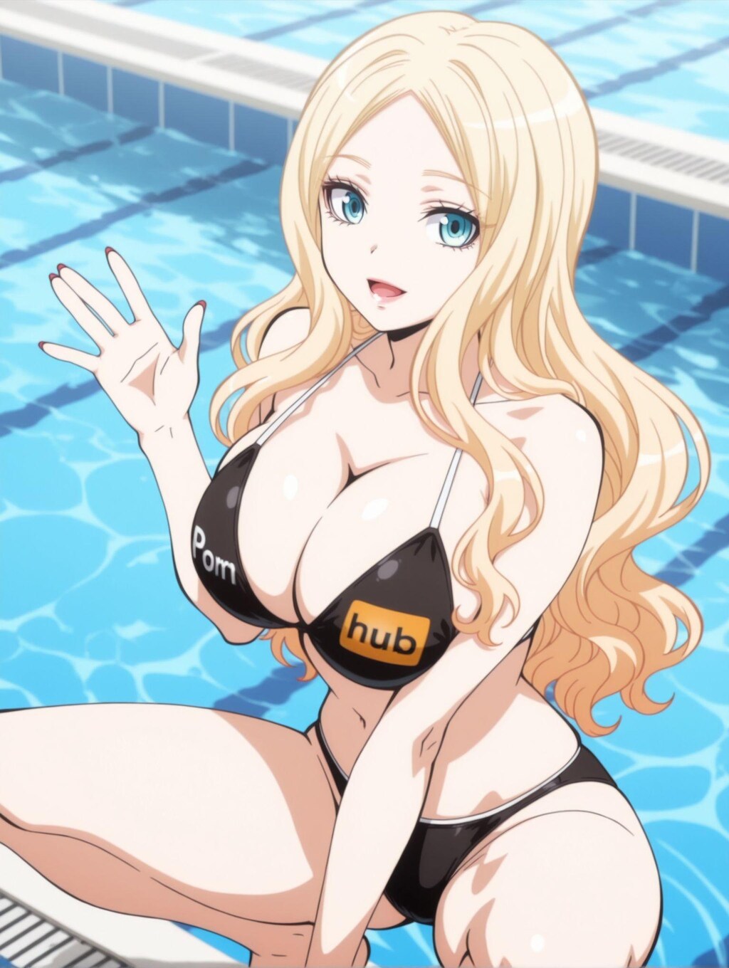 ビッチ先生×Pornhubビキニ