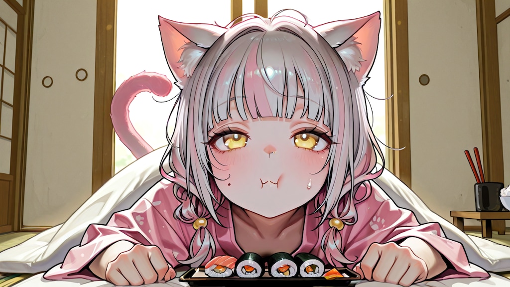 出張日の夕方、眠たいけど寿司も食べたい