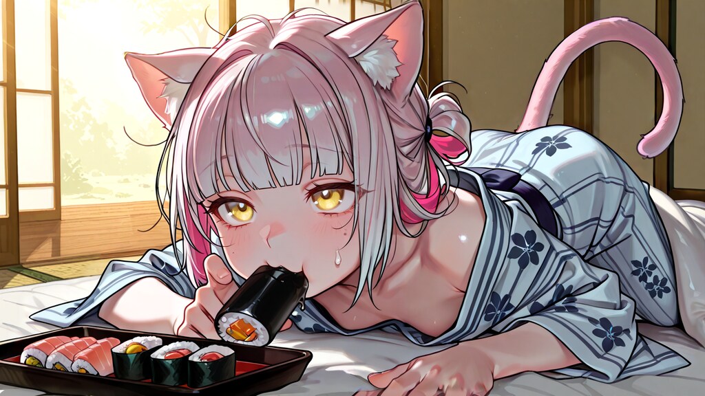 出張日の夕方、眠たいけど寿司も食べたい