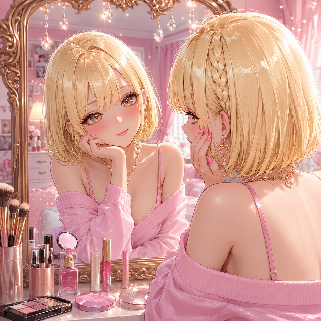 金髪ギャルに憧れて