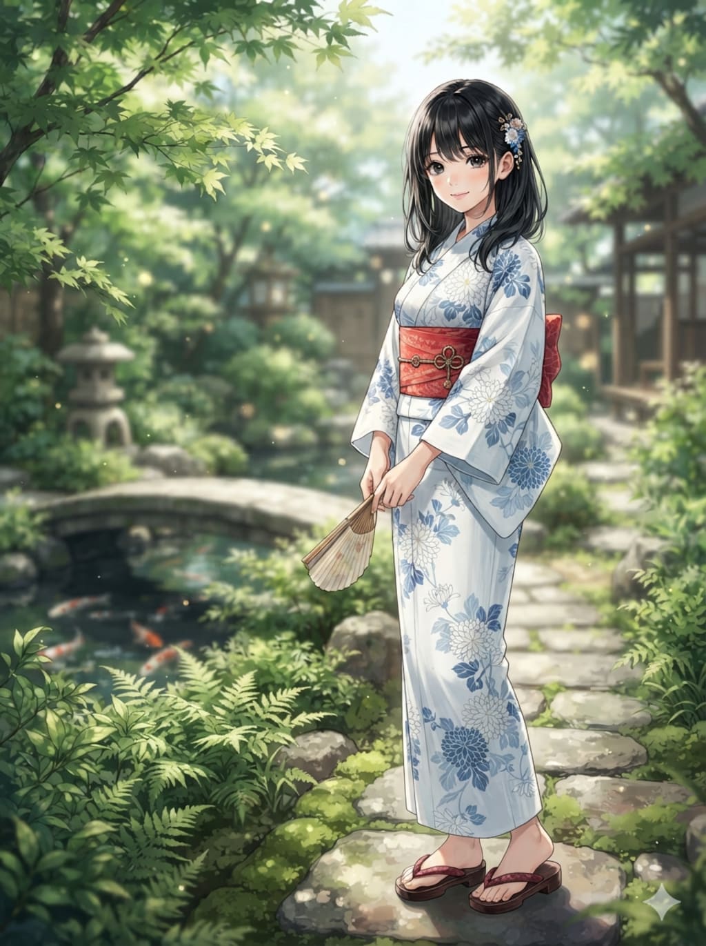 浴衣の少女