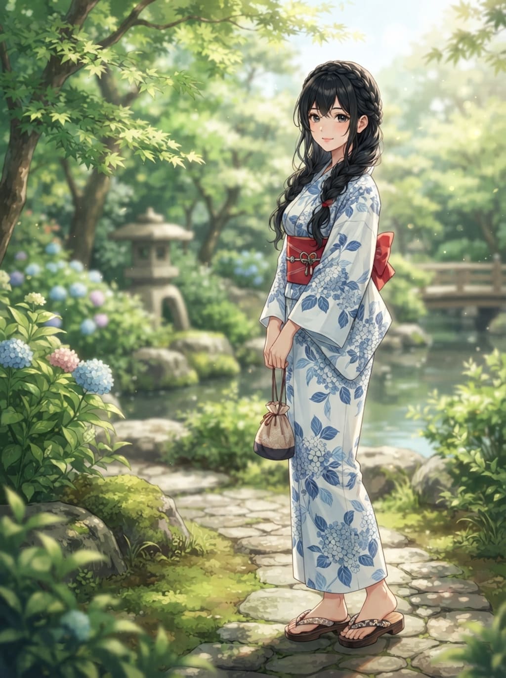 浴衣の少女