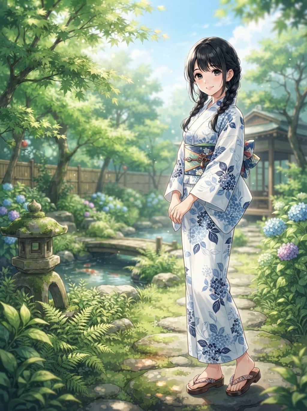 浴衣の少女