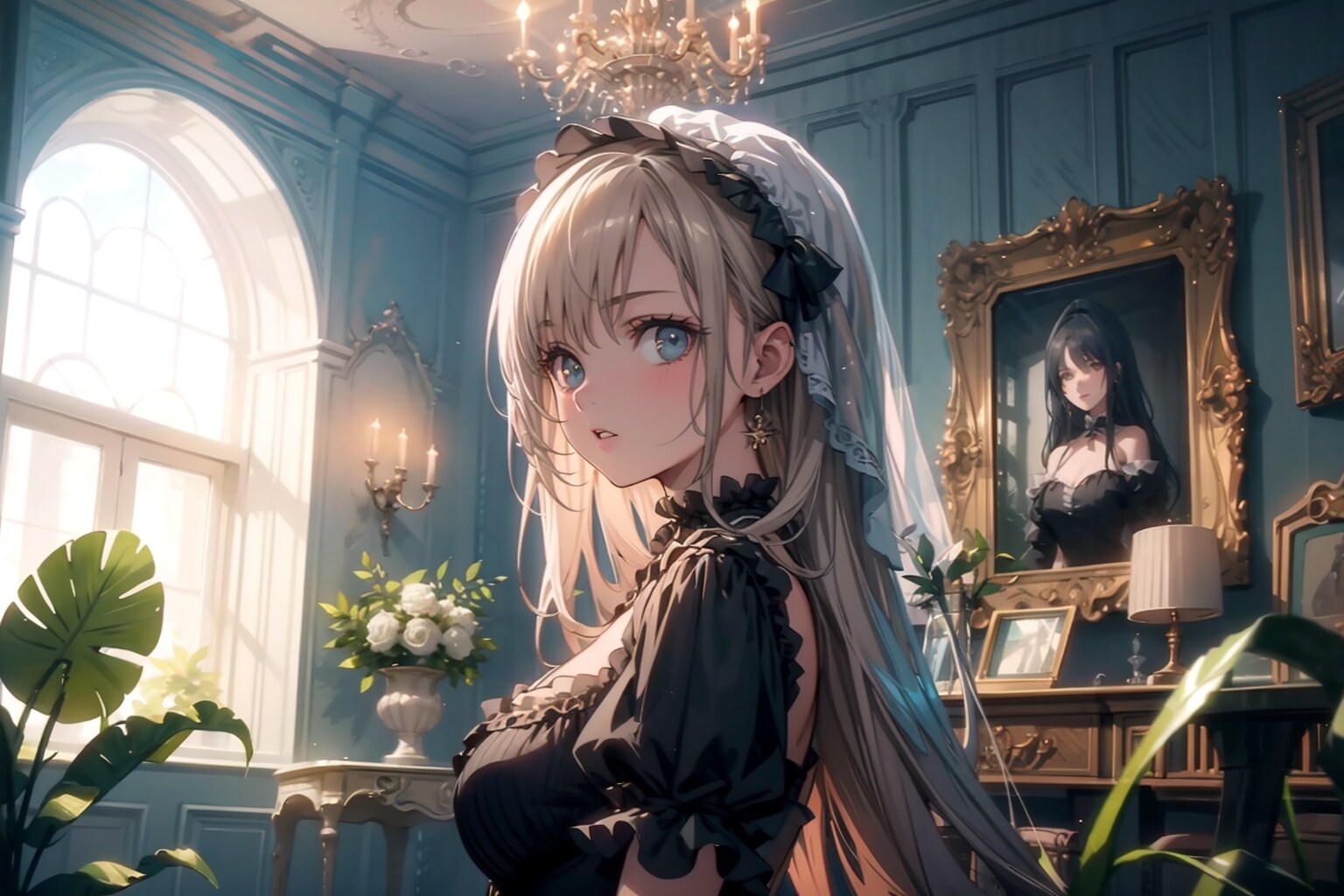 ミステリアスな館 | の人気AIイラスト・グラビア