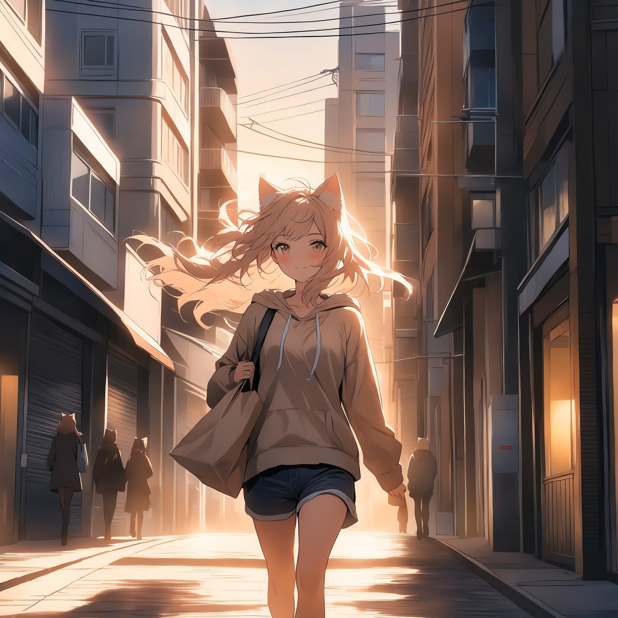 帰り道 | の人気AIイラスト・グラビア
