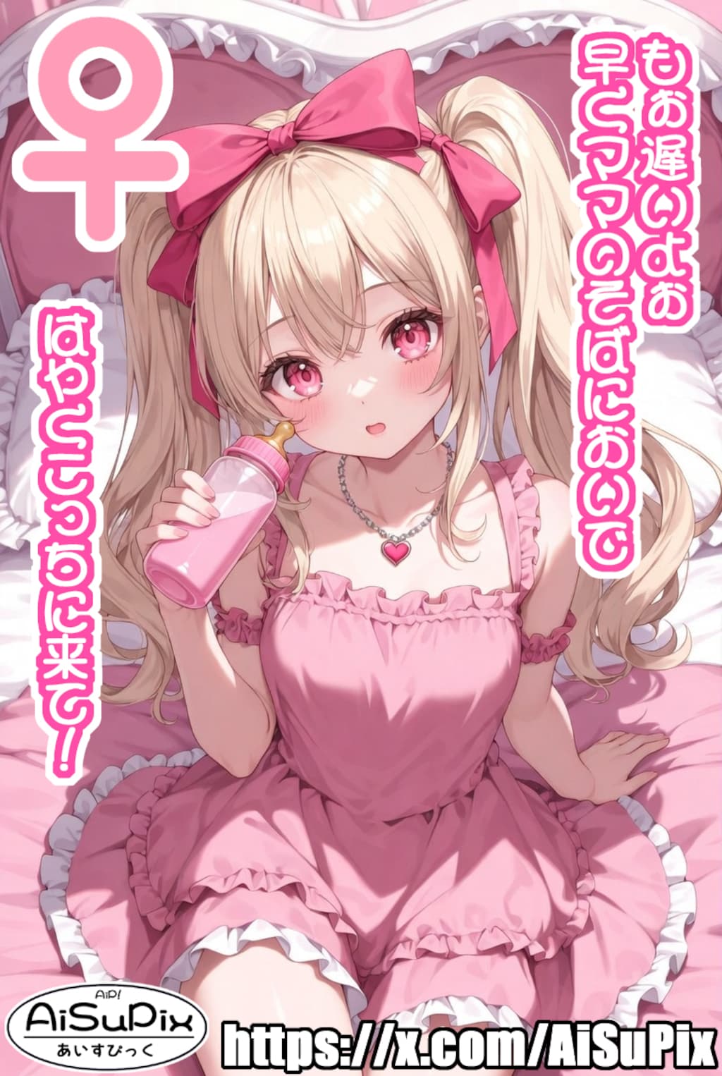 💙AiSuPix／可愛いロリータママ💙