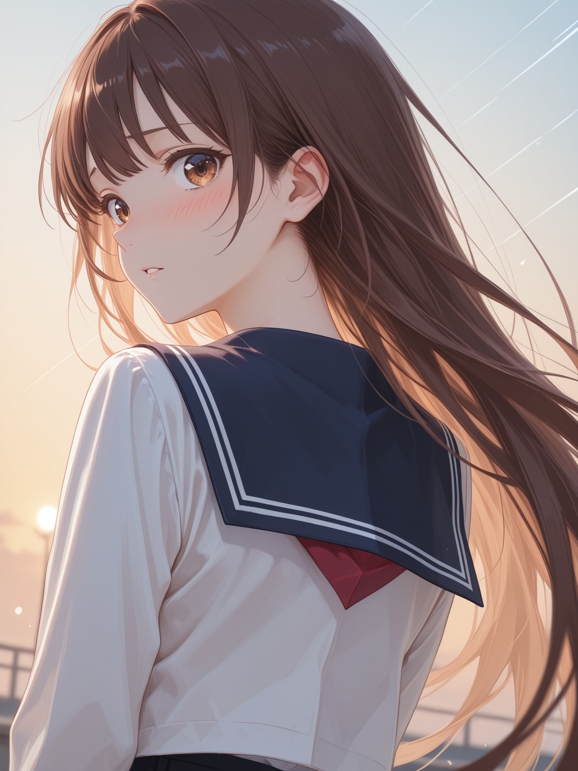 ふと振り返ったら…///