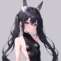 きわどい格好のケモ耳少女 2枚目