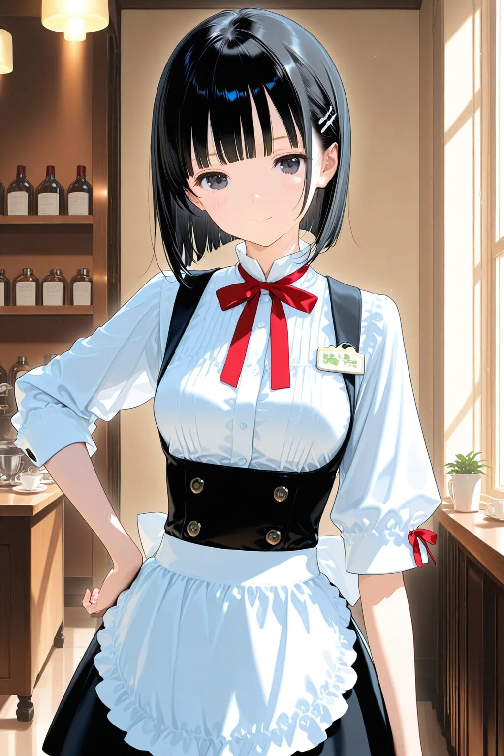 没供養２「なんとなく制服っぽい感じ」 | の人気AIイラスト・グラビア