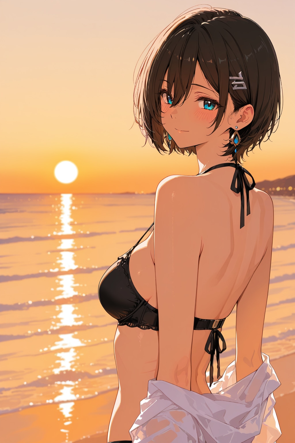 夕暮れ