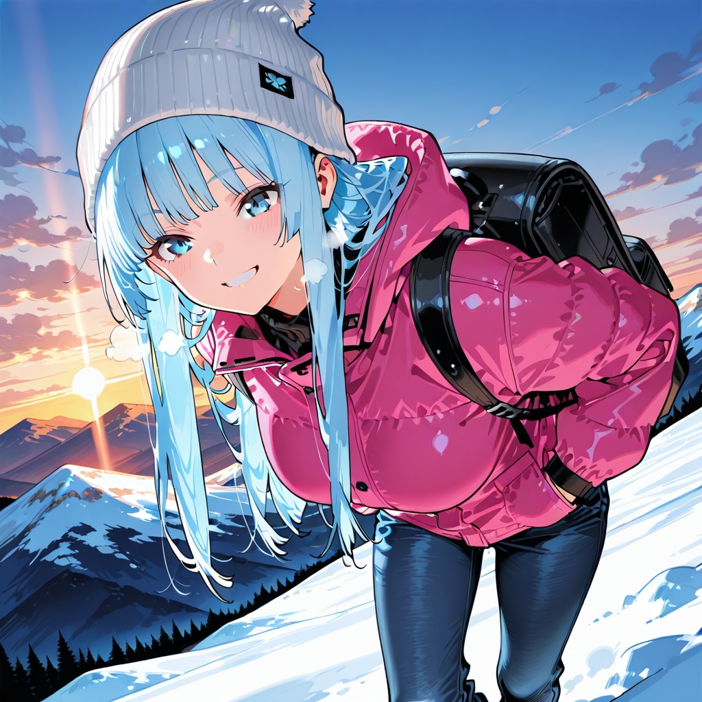 雪山ふたり_PHOENIX | の人気AIイラスト・グラビア