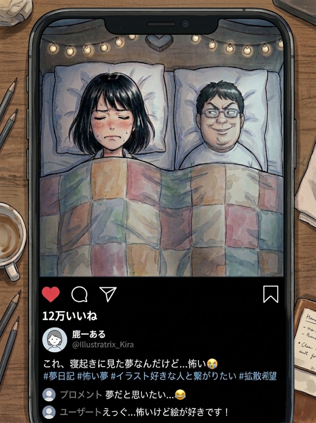 誰がこんなのアップしたのぉ～💦