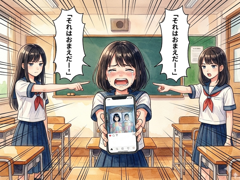 誰がこんなのアップしたのぉ～💦