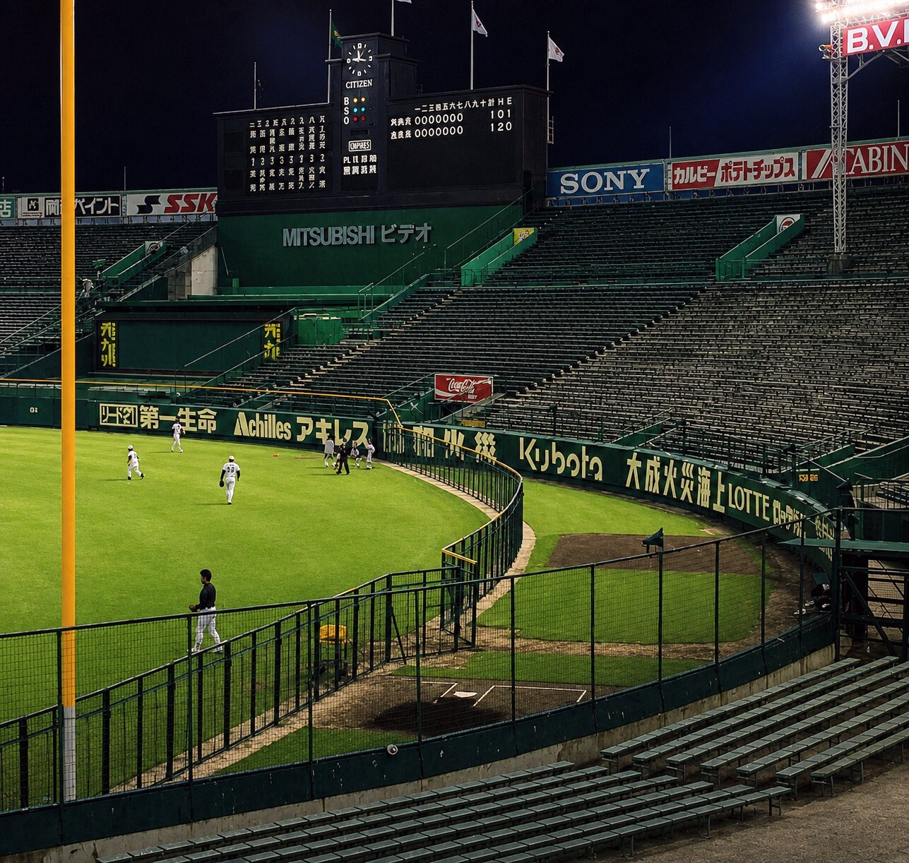 甲子園球場ラッキーゾーン