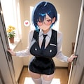 おかえりなさいませ♪この後は私との約束の時間ですよ♡ 6枚目