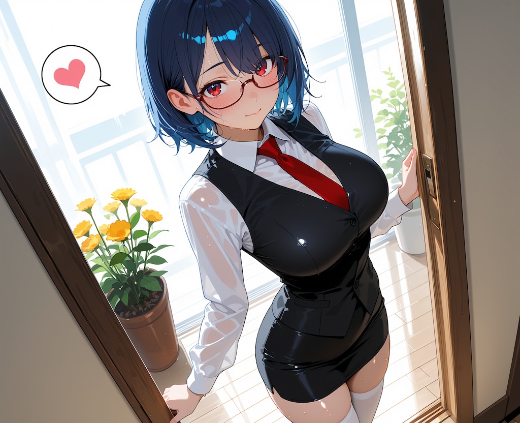 おかえりなさいませ♪この後は私との約束の時間ですよ♡