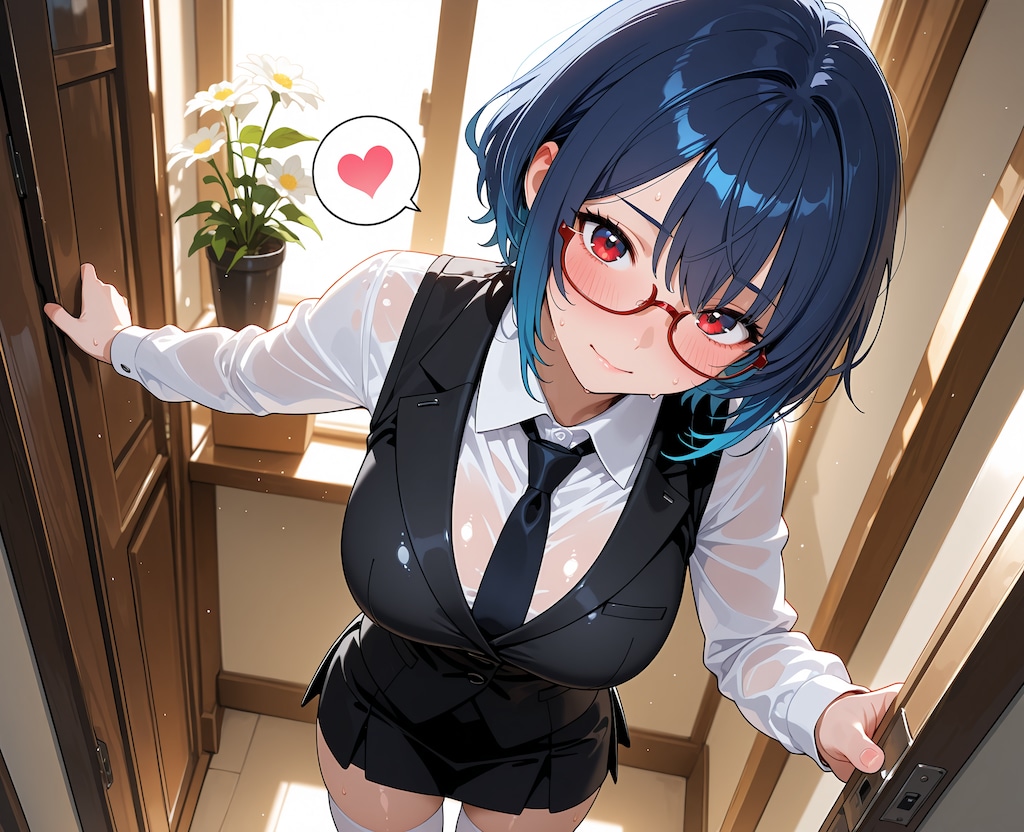 おかえりなさいませ♪この後は私との約束の時間ですよ♡