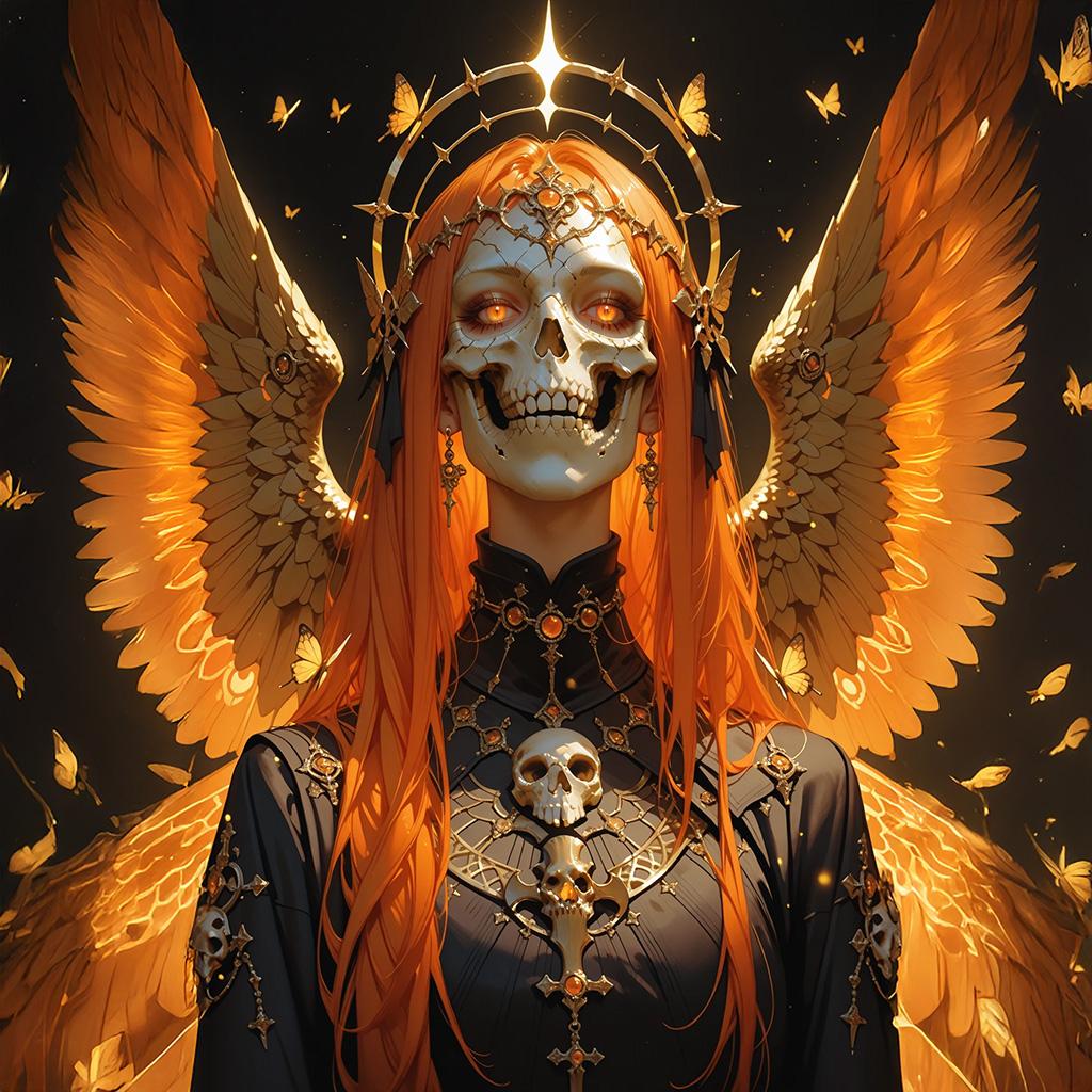 スカル面の呪術師A | の人気AIイラスト・グラビア