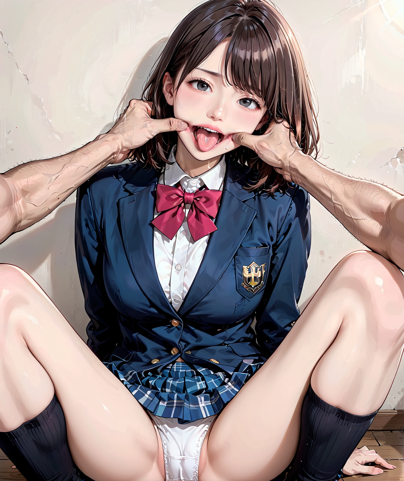 お前ちょっと口開けてみろ