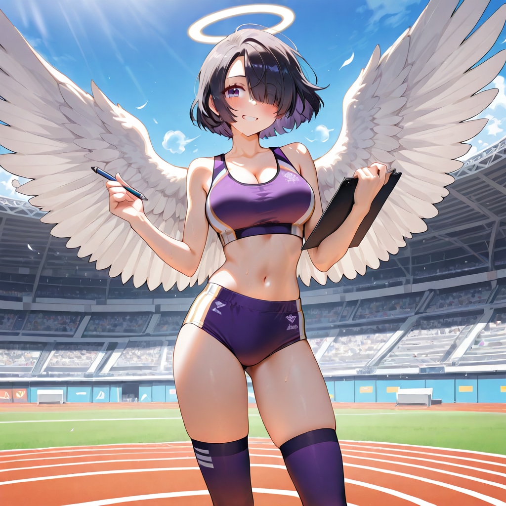 紫陸セパ目隠れ天使さん