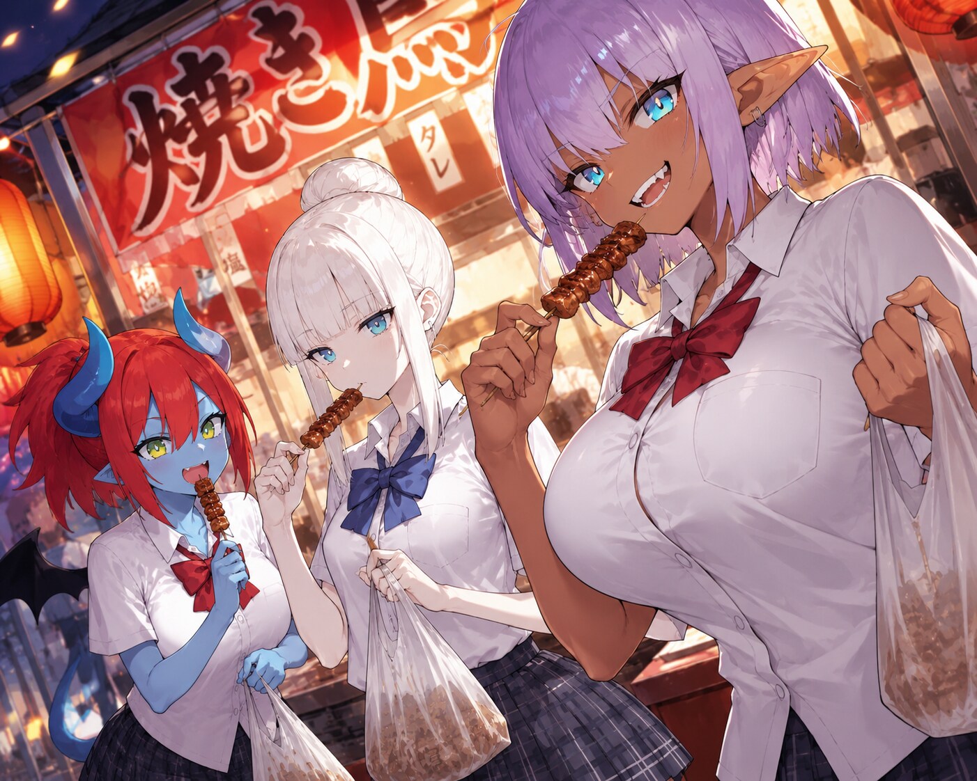 夏祭り満喫 -Everyday Ayanagiso- アヤナギ荘の日常 #72