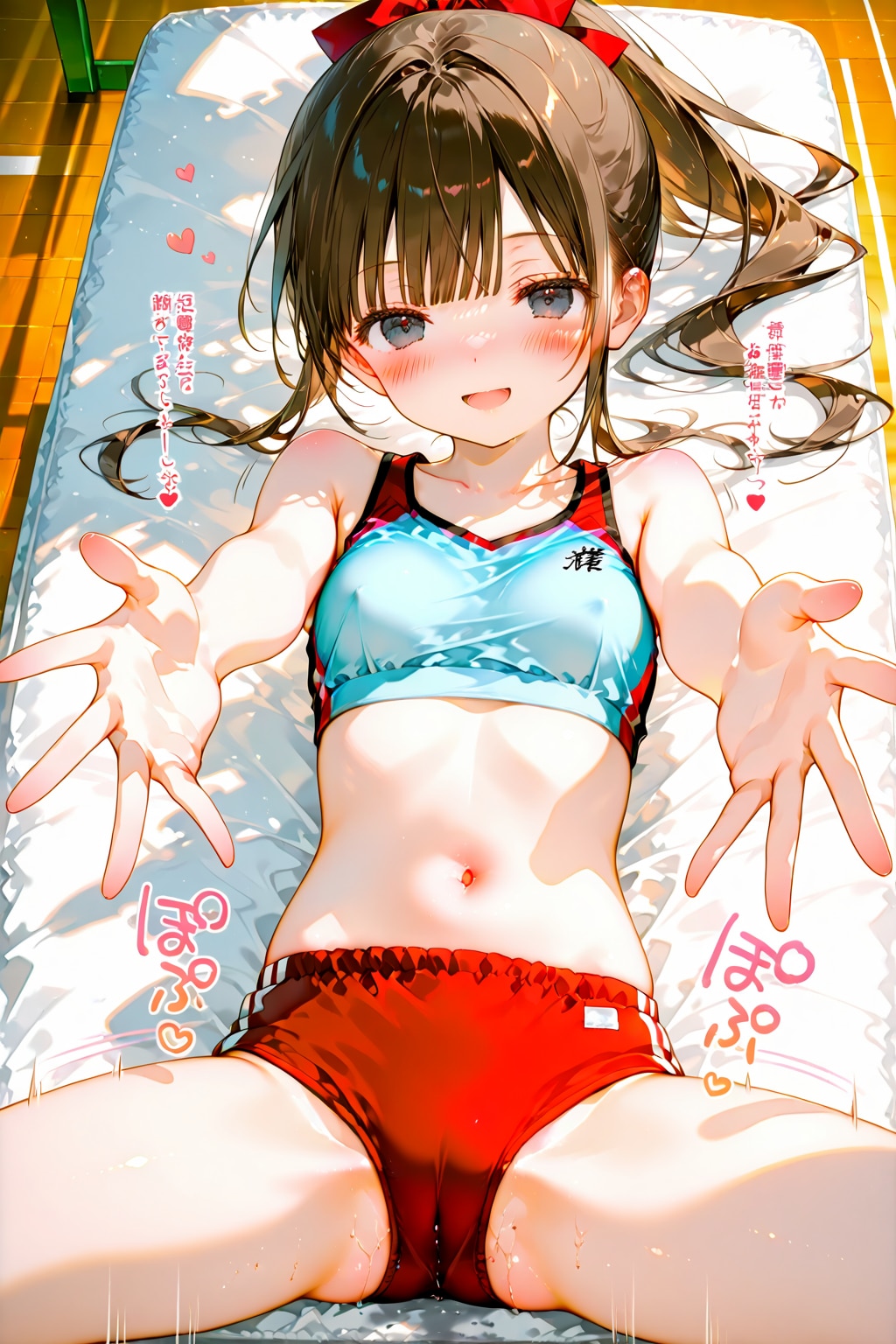 朗報！！抽選で１０名様にブルマ姿の雫ちゃんがあなたを熱く抱擁してくれます！・・・応募方法は巻末のアンケートハガキにてｗ