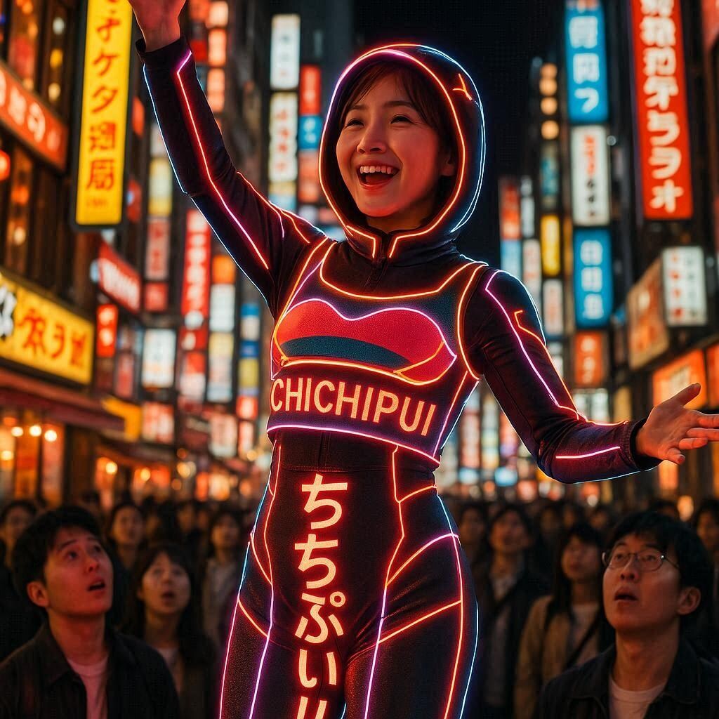 ちちぷいネオンスーツ