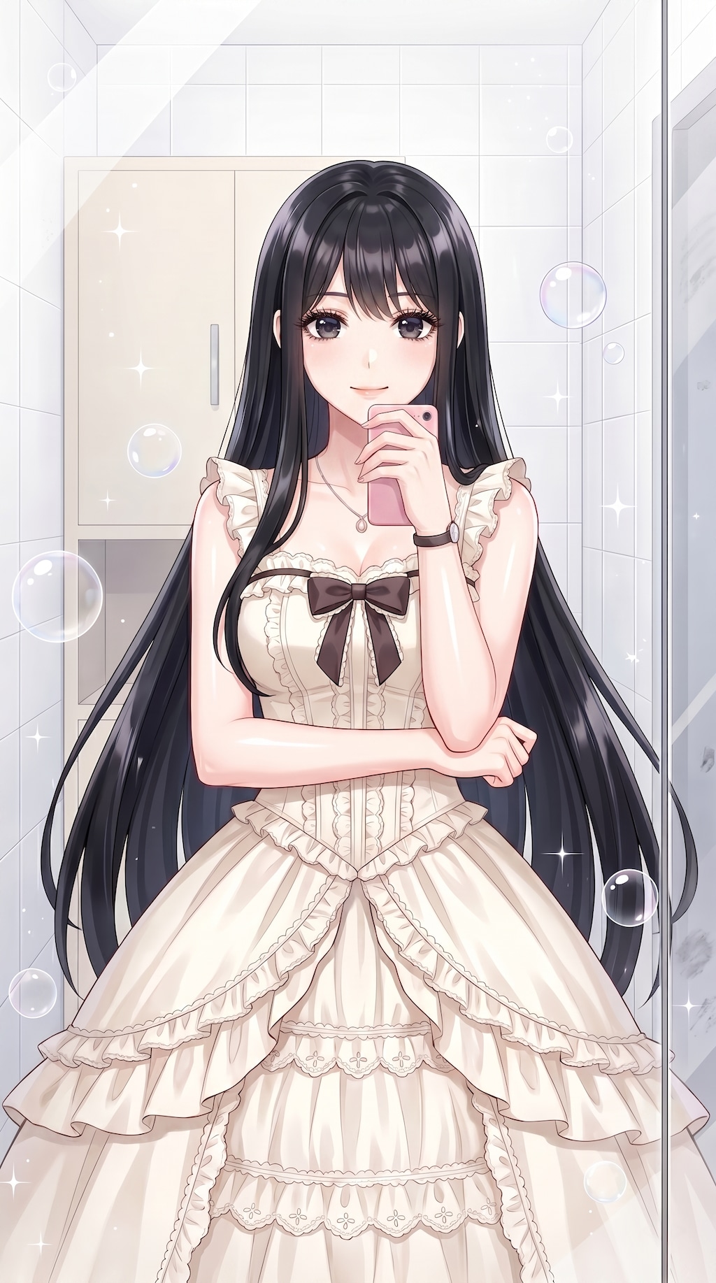 鏡界幽花の白蕾
