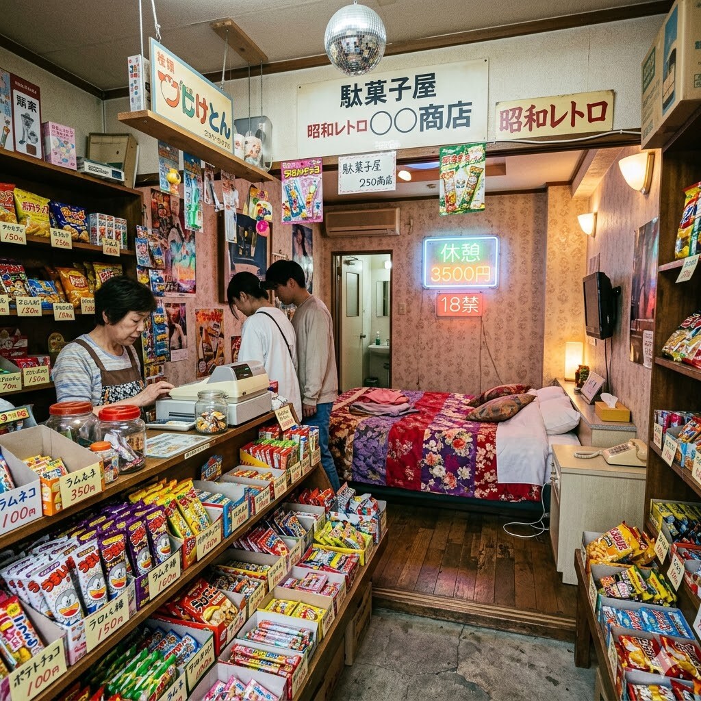駄菓子屋ラブホテル