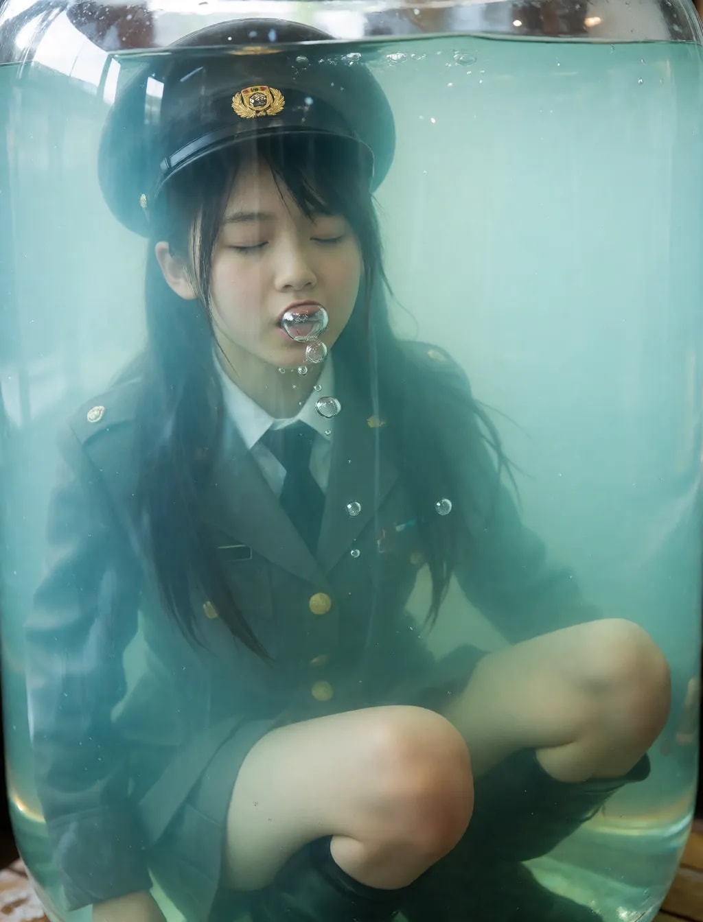 水の中フェチ