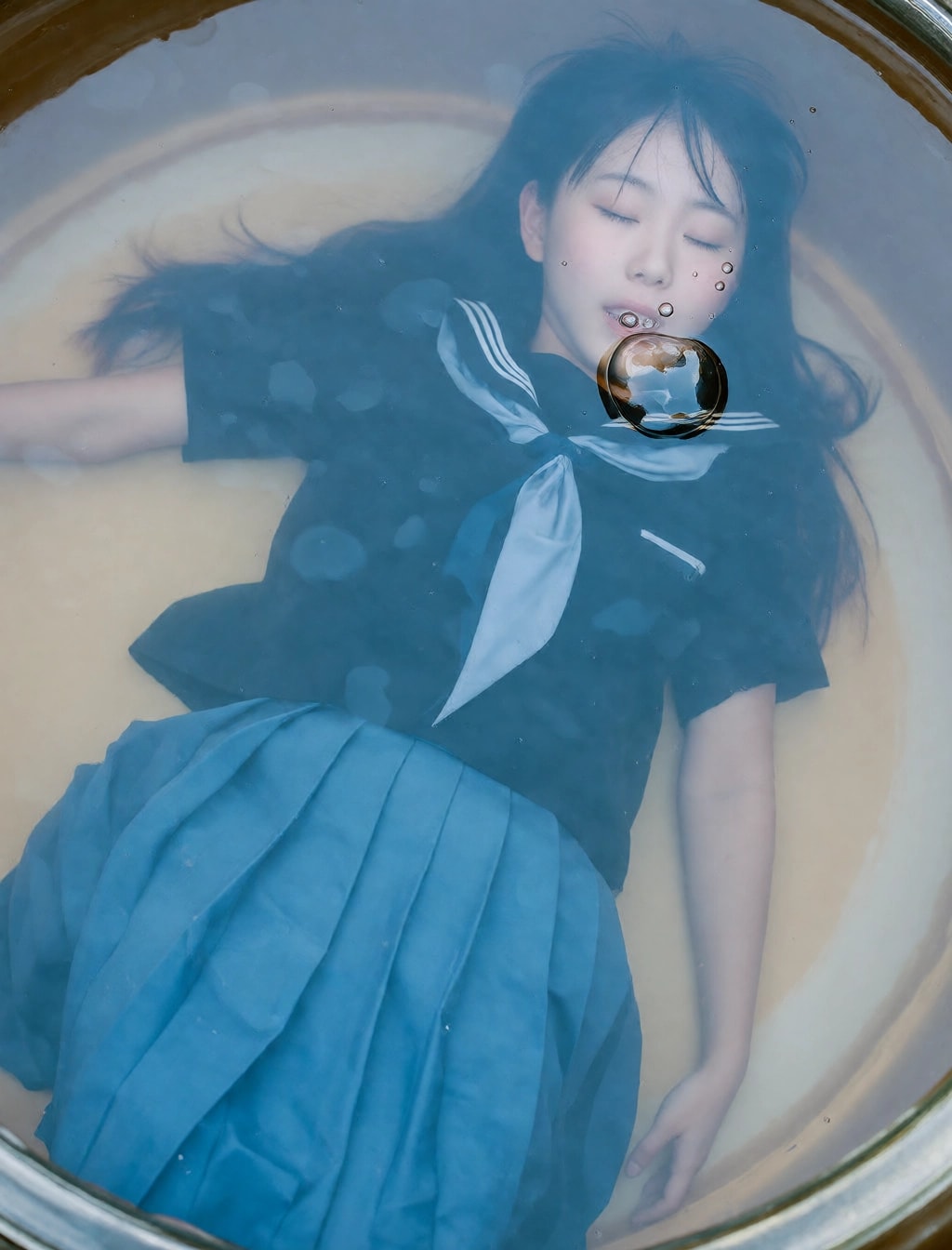 水の中フェチ
