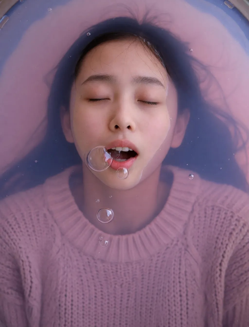 水の中フェチ