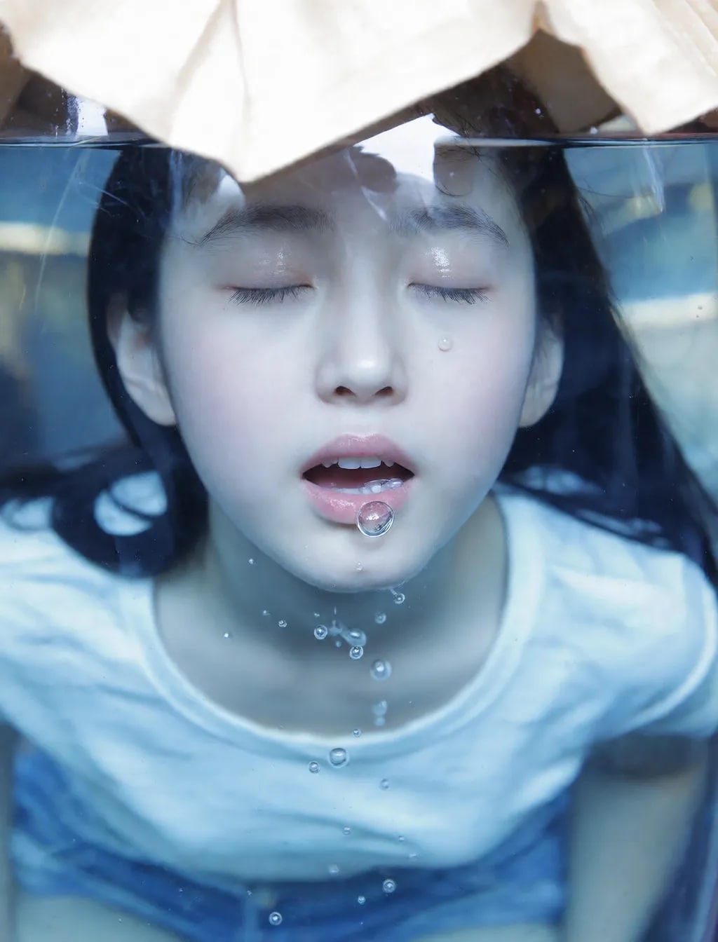 水の中フェチ