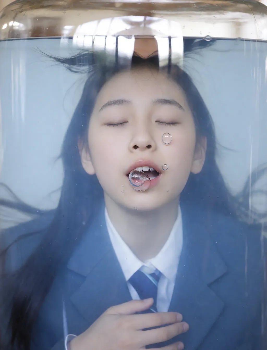 水の中フェチ