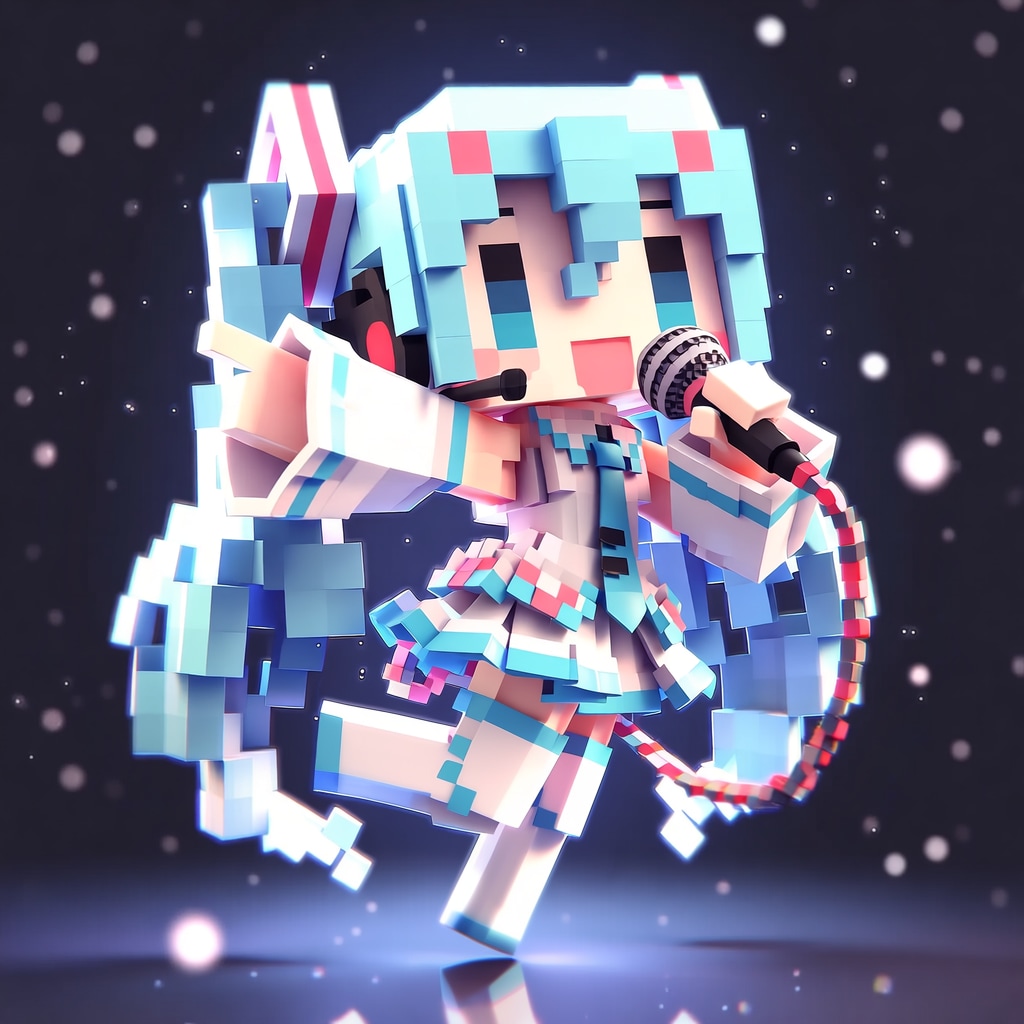 voxel art | の人気AIイラスト・グラビア