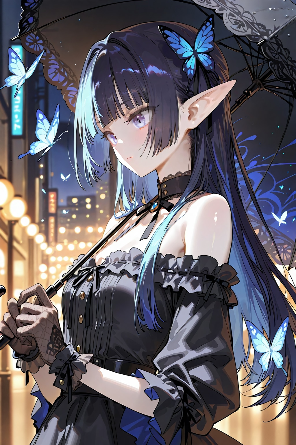 エルフの女の子