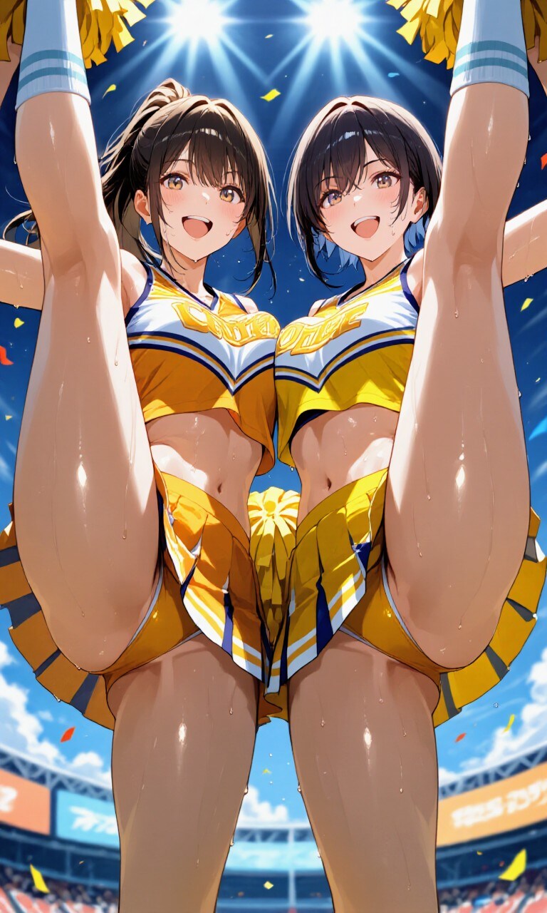ハイキックツインチア02