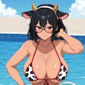 牛娘さん 4枚目
