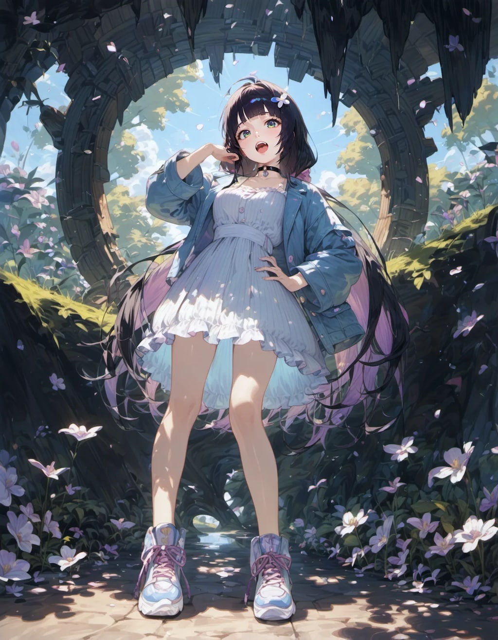 Bloom Amidst the Stone