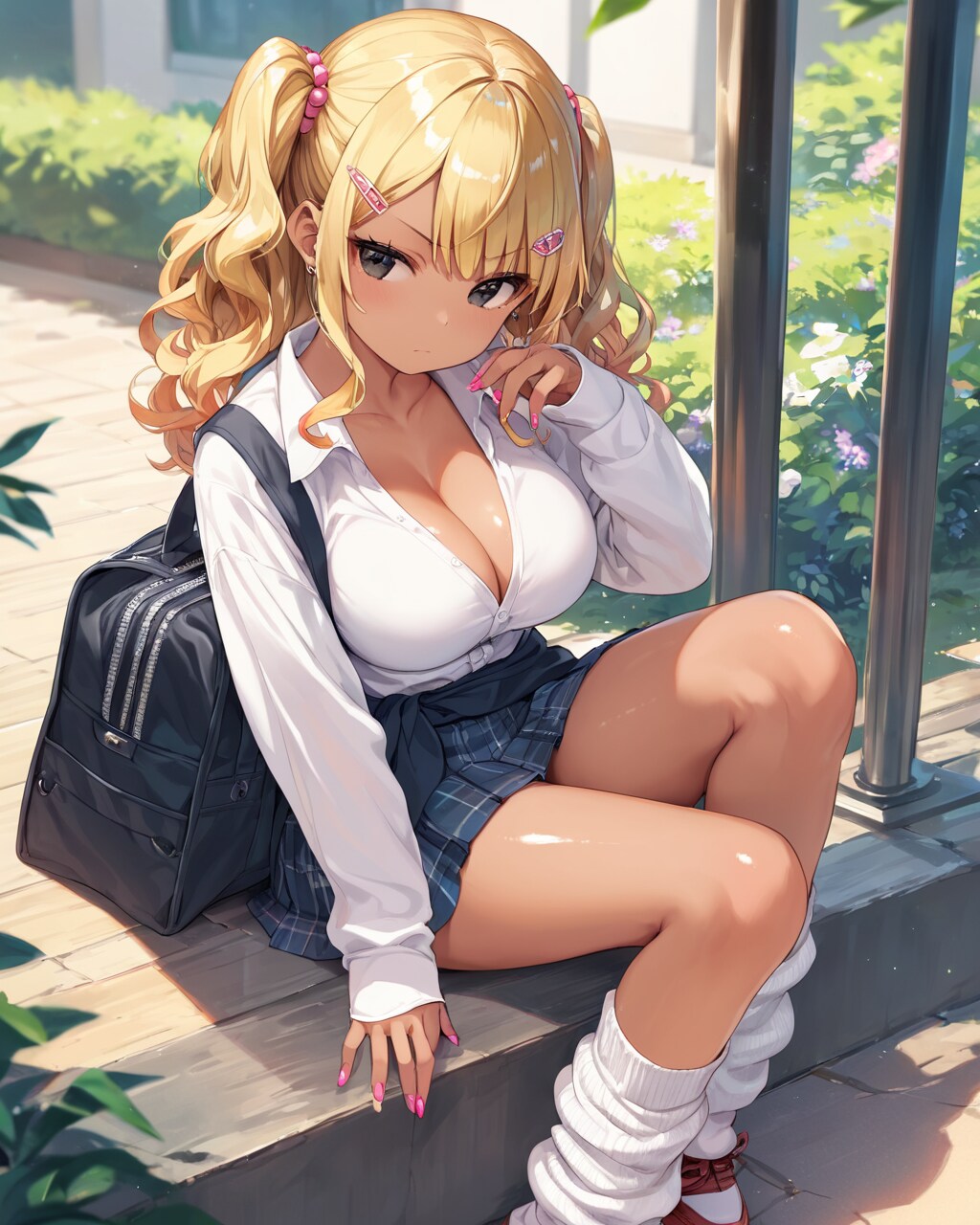 帰るのを待っててくれるギャル