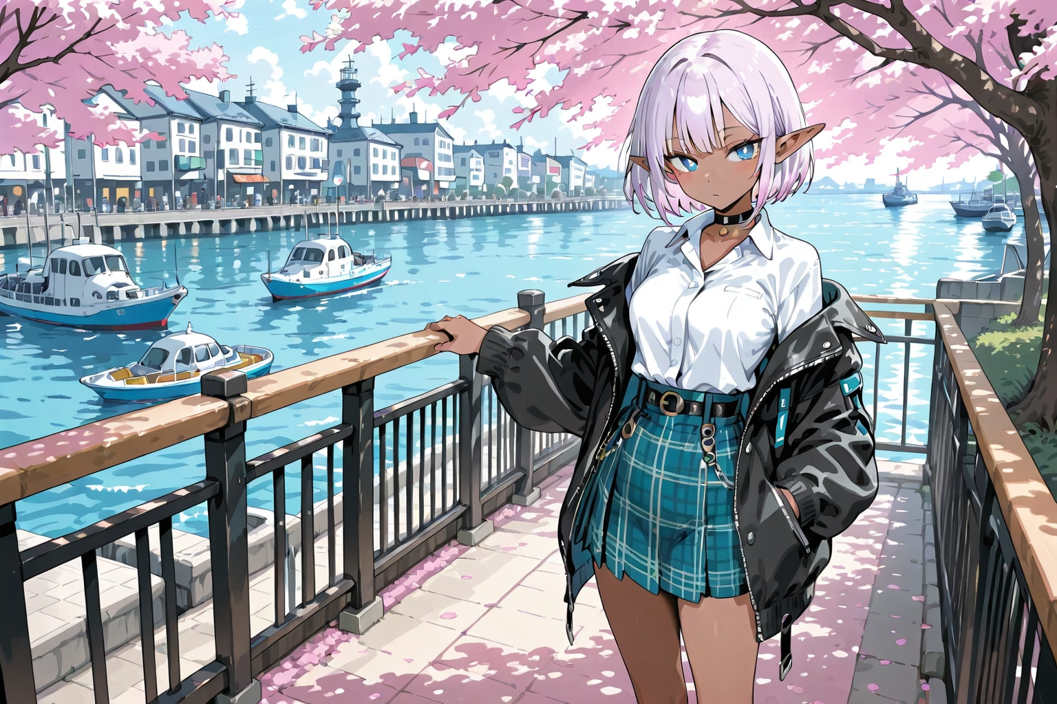 春の港を征く | の人気AIイラスト・グラビア