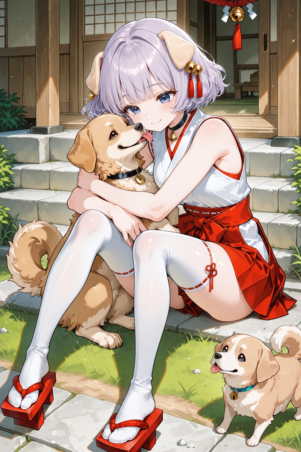 けも耳神社の優希ちゃん