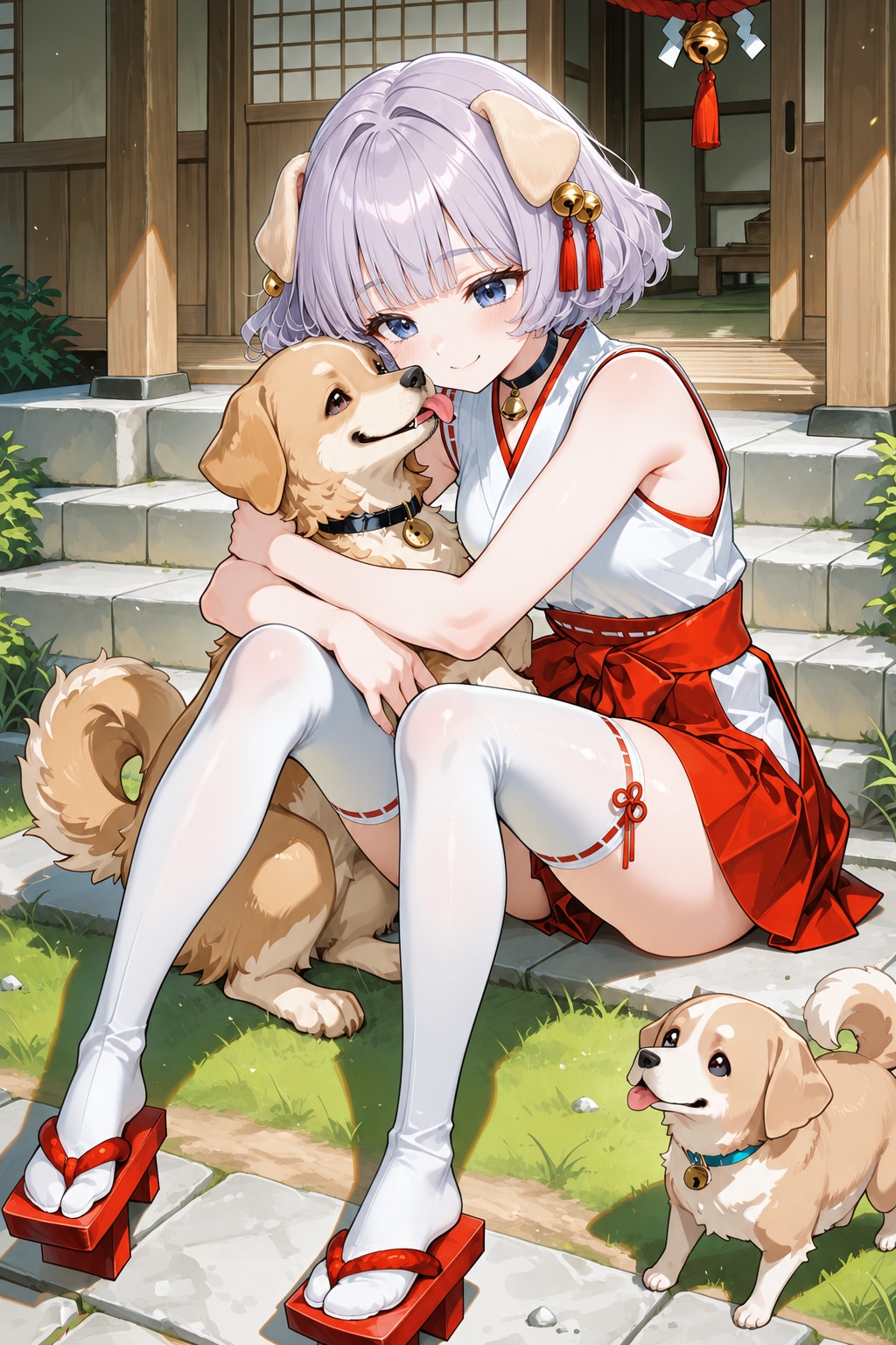 けも耳神社の優希ちゃん