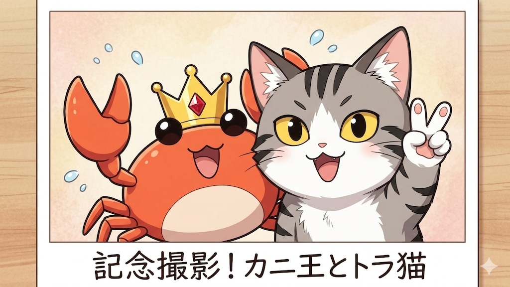 ねこさまとハイチーズ！