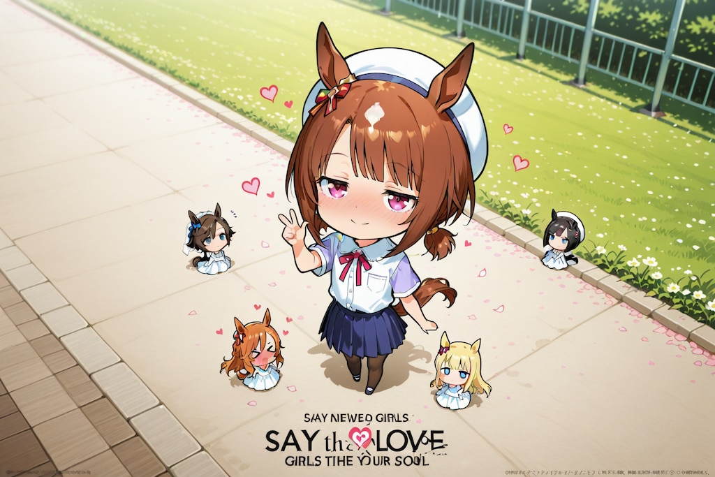 あぁ-！、着せてあげたんだね-♪。